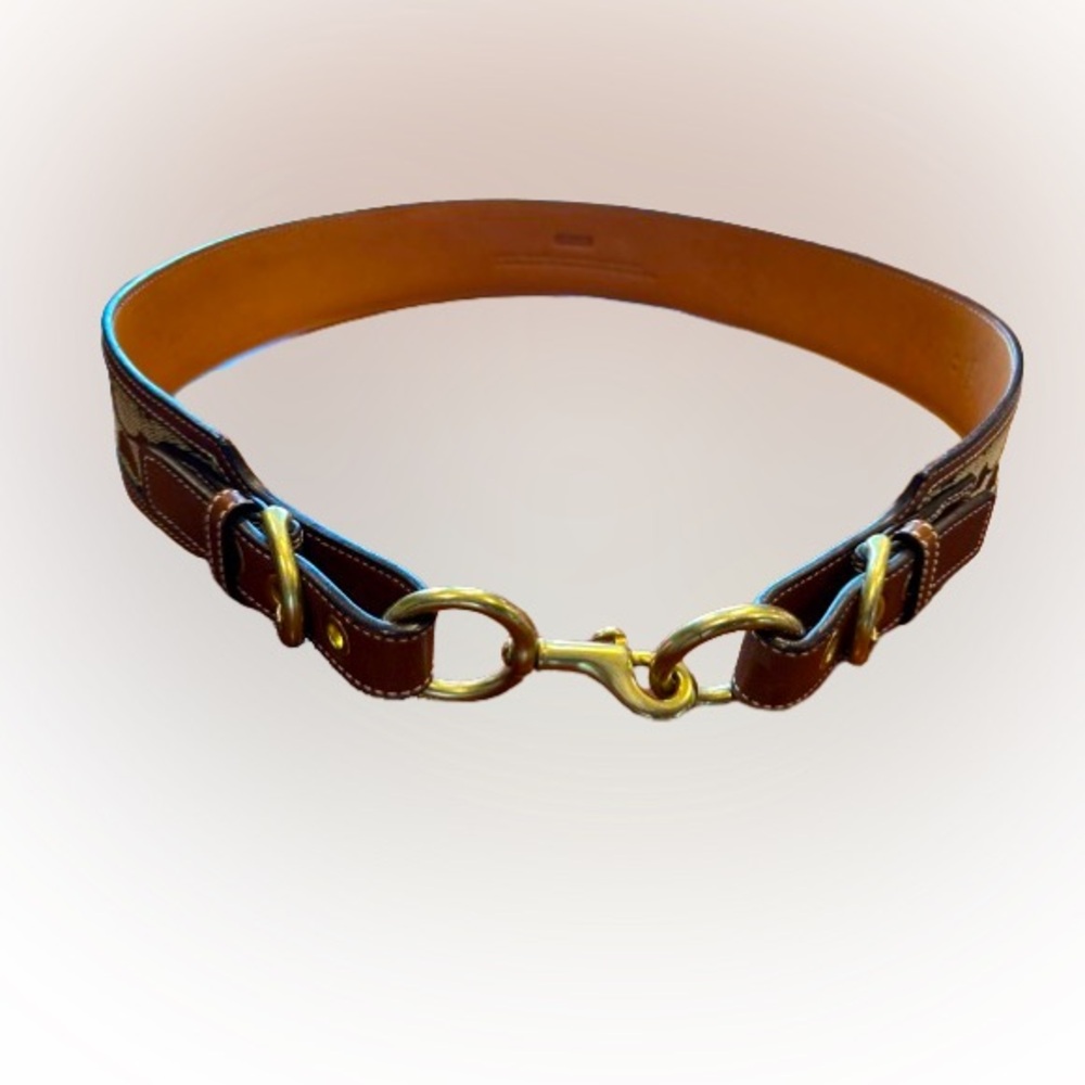 Coach belt, size M